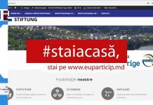 VIDEO: #staiacasă, stai pe www.euparticip.md