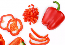 Cea mai bună metodă să tai un ardei gras! Și câteva curiozități puțin cunoscute