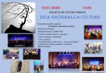 Sorocenii sunt invitați mâine la un spectacol cu prilejul Zilei Naționale a Culturii