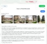 Scuar piatra memoriala