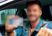 Să nu faceți ca el: Pedeapsă cu închisoare pentru un permis de conducere fals