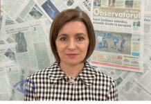 Maia Sandu va primi Ordinul European de Merit