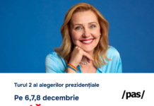Pe 6,7,8 decembrie votăm Elena Lasconi președinte!