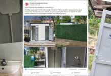 WC-ul public din Soroca, vandalizat și lăsat fără apă / VIDEO