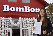Bombon – noul „rai al dulciurilor” deschis la Drochia de o tânără de 18 ani /VIDEO