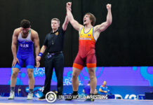 Soroceanul Eugen Mihalcean, vice-campion mondial U-23, a fost primit cu flori și aplauze la Centrul Sportiv de Pregătire a Loturilor Naționale