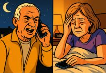 Un pensionar din Soroca amendat pentru hărțuirea fostei soții — o suna la trei de noapte