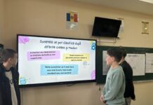 Elevii clasei a VIII-a, „agenți STEAM” în misiune pentru liniște: Proiectul „Protecția fonică în viața cotidiană”