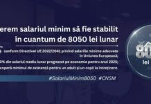 Sindicatele cer salariu minim de 8050 de lei în sectorul real