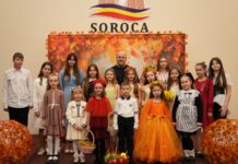 Copiii din Soroca au adus toamna pe scenă în spectacolul „Toamna aurie – Dulce feerie” / GALERIE FOTO