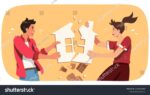 stock-vector-property-division-conflict-after-couple-divorce-angry-husband-man-wife-woman-family-persons-2329610869