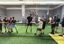 Cum se antrenează elevii de rugby la sala din Soroca / VIDEO