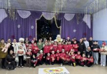 Moș Crăciun a fost în vizită și la tinerii fotbalșiști de la EFA Visoca