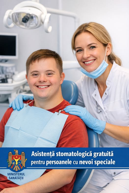 Copiii și adulții cu nevoi speciale primesc servicii stomatologice gratuite sub anestezie generală