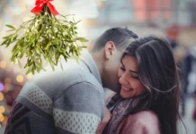 Sărutul sub vâsc. Tradiția de Crăciun și semnificația ei