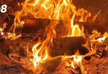 Un bărbat, transportat de urgență la spital după ce a vrut să aprindă focul cu benzină