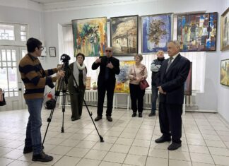 Expoziția „Izvorul Inspirației” a pictorului Victor Tetco, inaugurată la Muzeul de Istorie și Etnografie din Soroca
