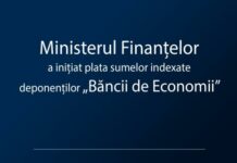 A fost inițiată plata sumelor indexate deponenților Băncii de Economii, care nu au ridicat sumele indexate în anii precedenți
