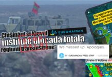 FALS: Chișinăul și Kievul instituie blocadă totală regiunii transnistrene