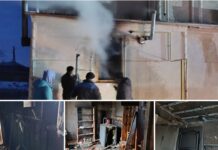 Incendiu la Biserica „Sfînta Treime” din satul Sofia, raionul Drochia: a ars pălămăria