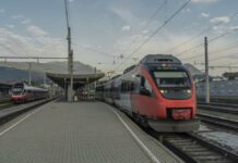 Un român a vrut să fure un tren, în Austria, dar n-a știut să pornească locomotiva