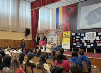 Tinerii Ambasadori Europeni au ajuns la Liceul Teoretic „Constantin Stere” din Soroca