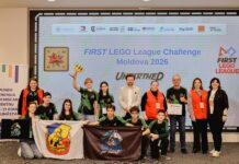 Elevii pasionați de știință, tehnologie și inovație din satul Sofia, și antrenorul lor, sunt printre laureații Finalei naționale FIRST LEGO League Challenge Moldova 2026