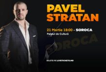 Pavel Stratan vine la Soroca: concert special pe 21 martie la Palatul de Cultură