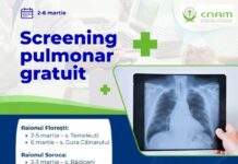 În această săptămână, locuitorii din raioanele Soroca și Florești beneficiază de screening pulmonar gratuit
