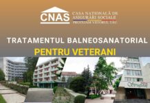 În atenția veteranilor! Cinci instituții vă așteaptă pentru tratamentul balneosanatorial
