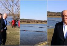 Premierul Munteanu la Soroca a confirmat că poluarea Nistrului este consecința atacurilor Rusiei / VIDEO