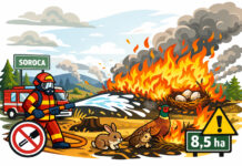 Ai dat foc la resturi? Poți provoca un incendiu major: peste 8,5 hectare din raionul Soroca afectate de arderi necontrolate