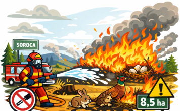 Ai dat foc la resturi? Poți provoca un incendiu major: peste 8,5 hectare din raionul Soroca afectate de arderi necontrolate