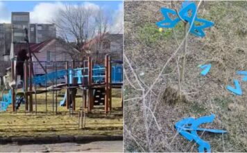 Act de huliganism la un teren de joacă din preajma Cetății Soroca / VIDEO