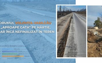 Drumul Volovița–Vasilcău, „aproape gata” pe hârtie, dar încă nefinalizat în teren