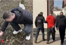 Un tânăr din Soroca reținut după ce polițiștii l-au prins cu droguri la Bălți/ VIDEO