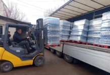 Primăria municipiului Iași a donat sorocenilor peste 25 tone de apă potabilă