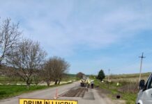 Grumul G13 este în plină reprofilare, iar la Cureșnița Nouă are loc curățarea manuală a părții carosabile