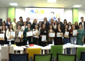 Elevi de la Colegiul „Mihai Eminescu” din Soroca au participat la concursul național „Învățător pentru viitor”