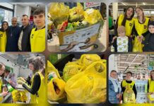 Peste 3 tone de alimente colectate la Soroca în cadrul campaniei „Masa Bucuriei” / VIDEO