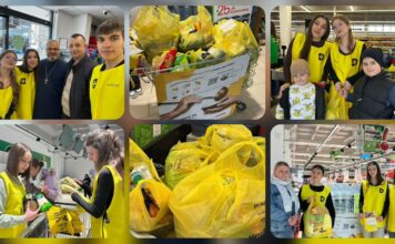 Peste 3 tone de alimente colectate la Soroca în cadrul campaniei „Masa Bucuriei” / VIDEO