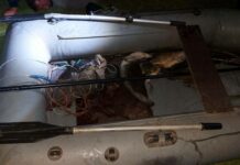 Patru bărbați din Vertiujeni, cu vârste cuprinse între 28 și 45 de ani, practicau pescuit ilegal, folosind unelte interzise prin lege.