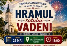 Hramul satului Vădeni – o seară de sărbătoare, tradiții și bucurie pentru întreaga comunitate