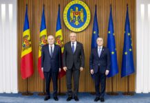 Premierul Alexandru Munteanu, în discuții cu oficialii OSCE