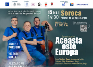 „Aceasta este Europa”: Un spectacol despre nașterea Uniunii Europene, va fi adus la Soroca de Ambasada Belgiei cu ocazia Zilei Europei