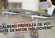 FALS: Autoritățile „privează de vot sute de mii de moldoveni”
