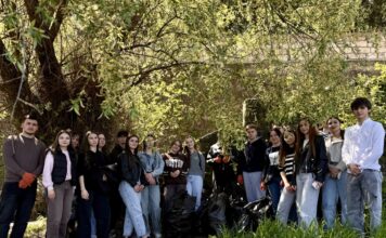Elevii Colegiului „Mihai Eminescu” din Soroca se implică în protejarea râului Nistru printr-un proiect de mediu / GALERIE FOTO