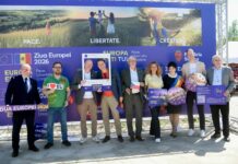 Piața Libertății din Soroca a devenit Orășel European de Ziua Europei / VIDEO