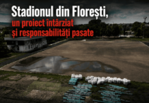 Stadionul din Florești, un proiect întârziat și responsabilități pasate