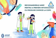 Specialiștii ANSP reamintesc măsurile de siguranță pentru a preveni cazurile de intoxicații în mediul casnic.